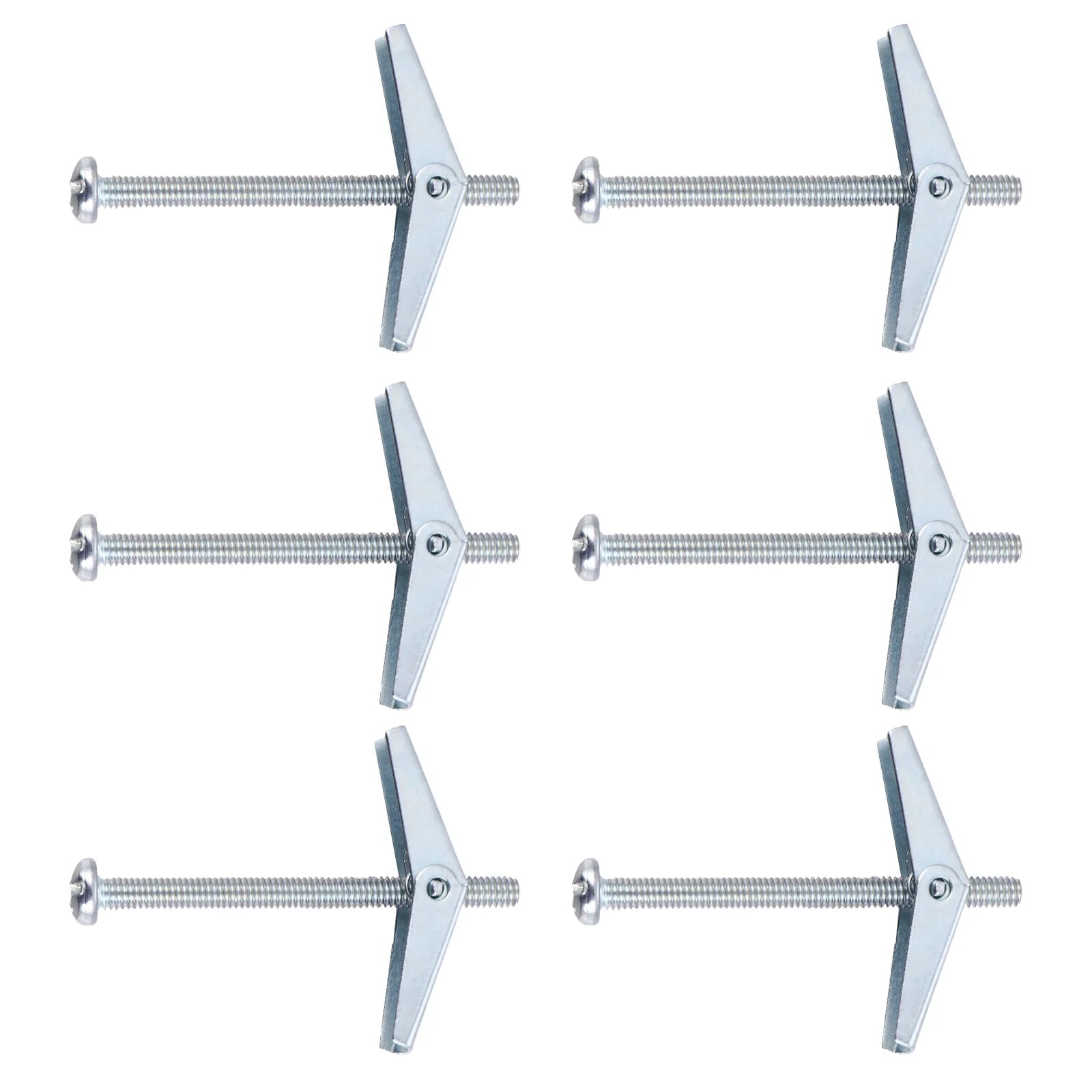 10 Pcs Aircraft Expansion Screw Self Drilling Anchors Tapping Screws Bolt Machine Spring Toggle Anchoring
