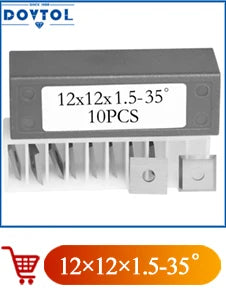 500PCS M5x10 Screws For Woodworking Replacement Carbide Inserts 14x14x2.0 Or 15x15x2.5
