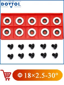 500PCS M5x10 Screws For Woodworking Replacement Carbide Inserts 14x14x2.0 Or 15x15x2.5