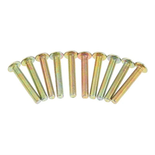DRELD 10Pcs M4 Screws Handle Screws Furniture Fastener Bolt Hardware M4 * 25mm/30mm/35mm/40mm/45mm Length