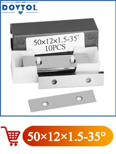 500PCS M5x10 Screws For Woodworking Replacement Carbide Inserts 14x14x2.0 Or 15x15x2.5