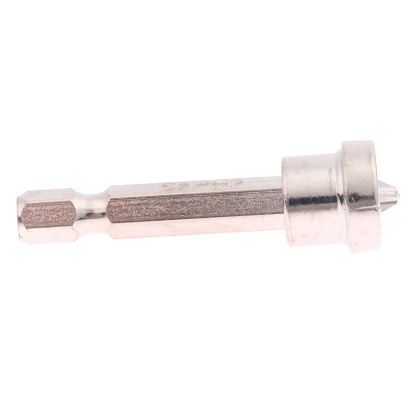 1/5PCS 25/50mm Plasterboard Positioning Screwdriver Bit With Magnetic Ring 1/4inch Hex Shank Screws Batch Head For Woodworking