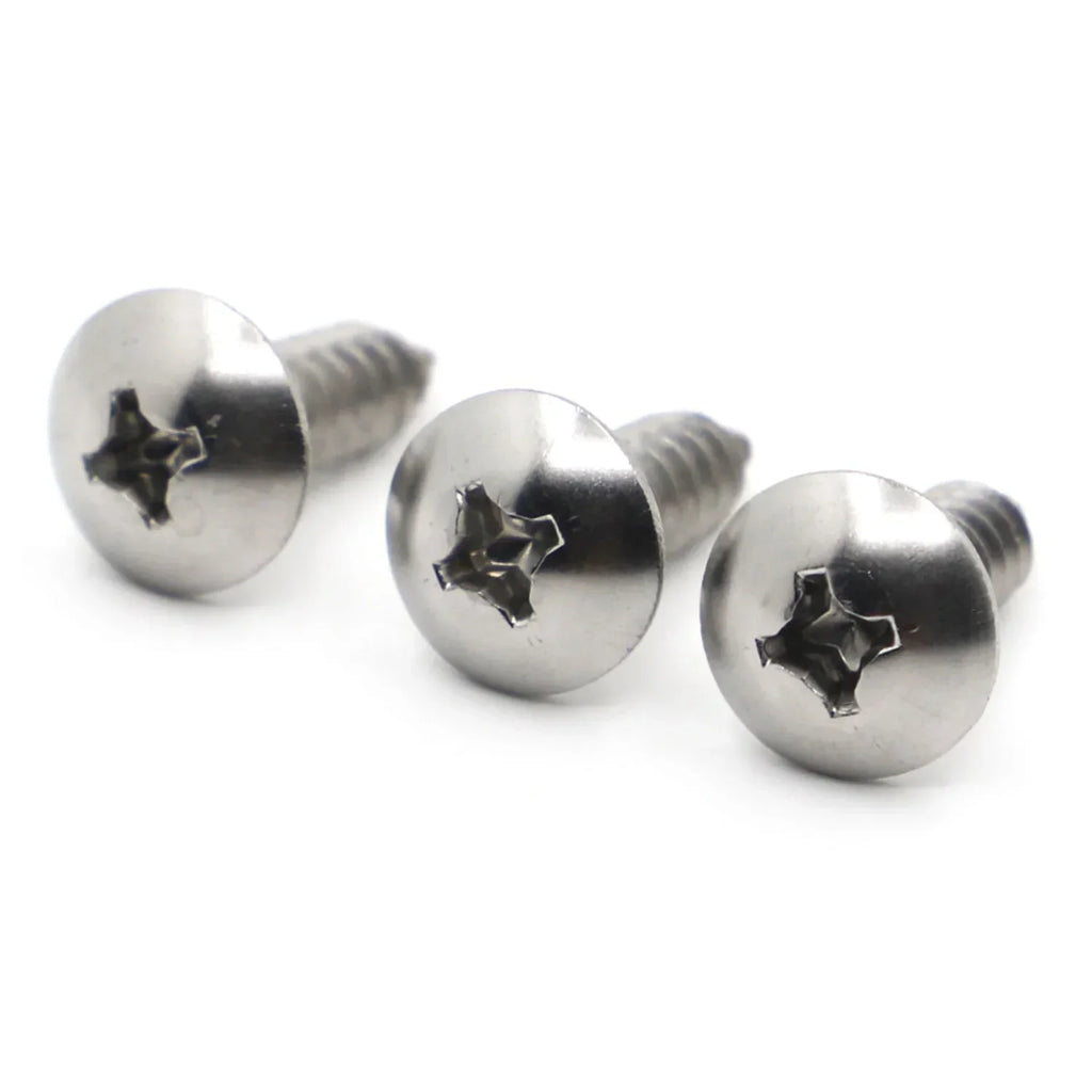 10/20pcs Phillips Recessed Truss Head Self-tapping Screw M3 M4 M5 M6 304 Stainless Steel Cross Mushroom Head Wood Screws