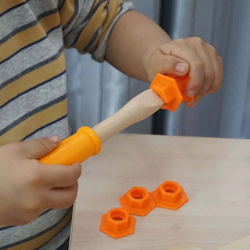 Nuts Kids Screwdriver Set Screw Intelligence Screw Driver Activities Tools Interactive Pretend Play