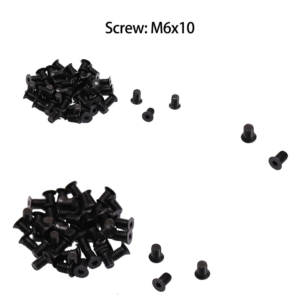 500PCS M5x10 Screws For Woodworking Replacement Carbide Inserts 14x14x2.0 Or 15x15x2.5