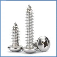 5 -10 pcs 304 Stainless Steel Self-Tapping Phillips Hex Screw Cross Hexagonal Flange Cross Head Screws Wood Nail M3 M4 M5 M6