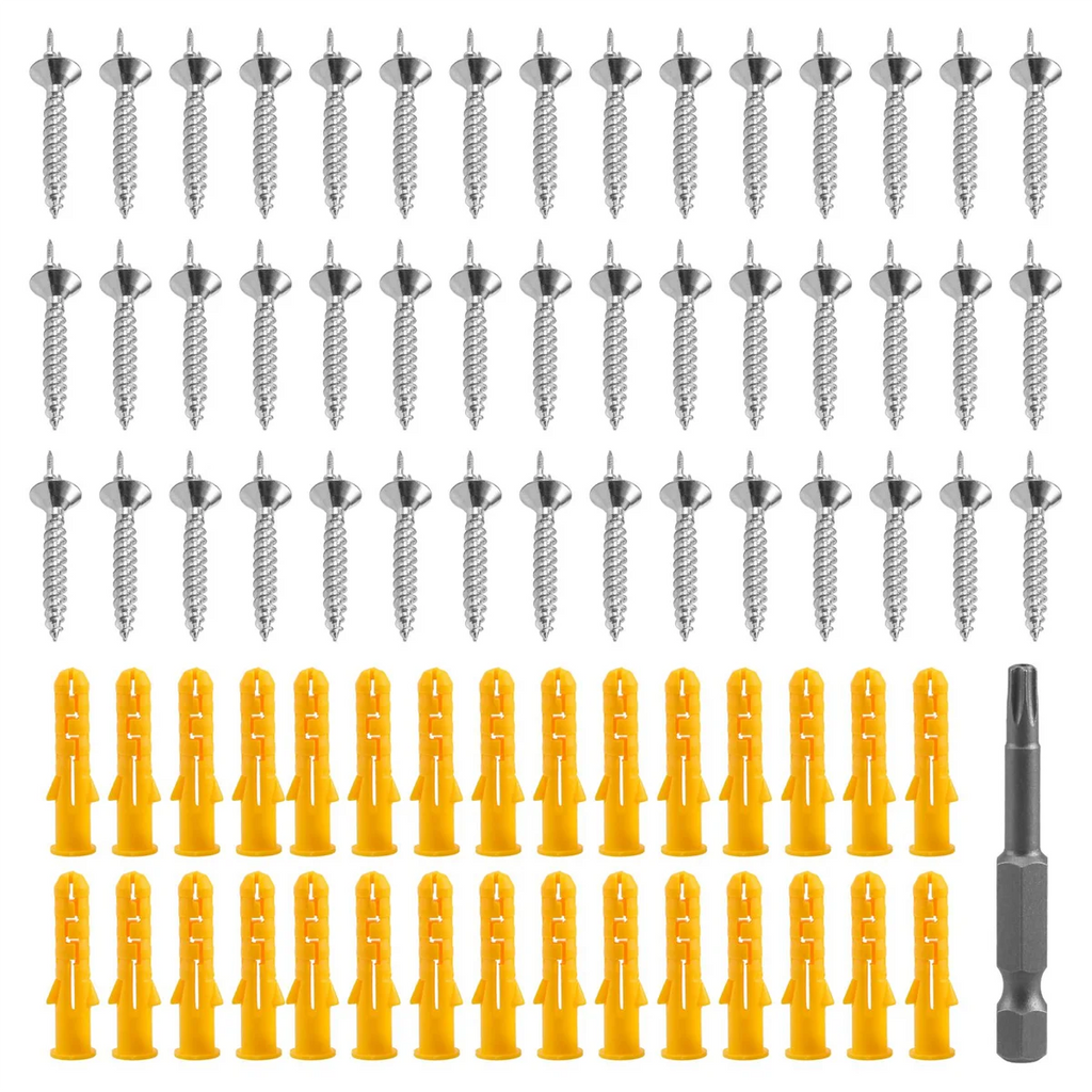 MSOR 50PCS Seamless Nails Double-Headed Screw Solid Wood Baseboard Seamless Nails Foot Line Special Nails Security Screws